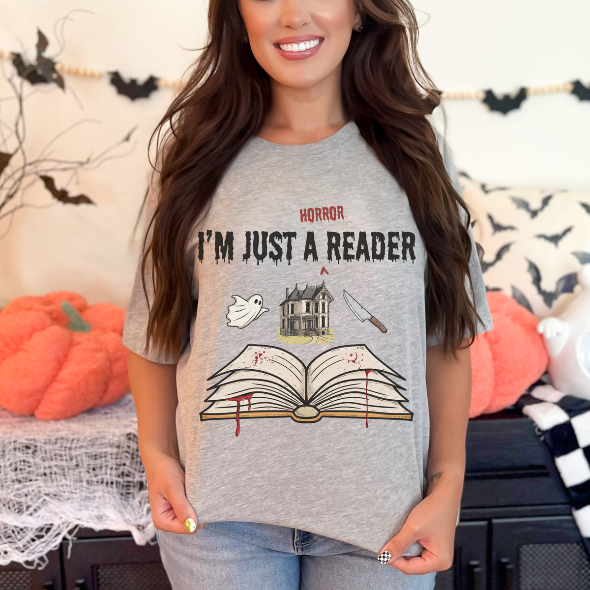I'm Just a Horror Reader Shirt